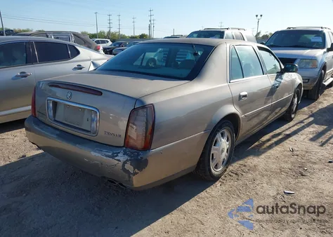 2003 Cadillac Deville Standard z USA, uszkodzony, nr VIN 1G6KD54Y33U225801